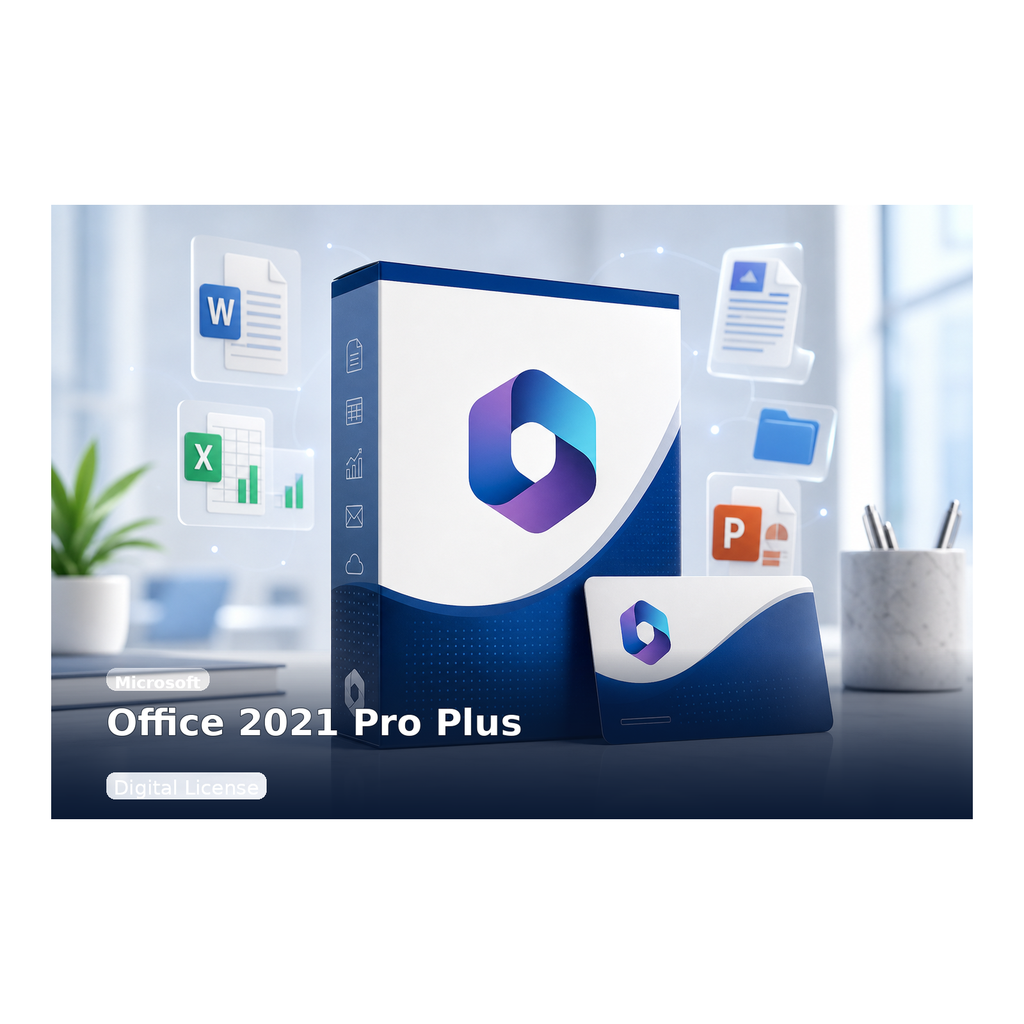 أوفيس 2021 برو بلس لويندوز - Microsoft - مناسب لبيئة Windows وليس macOS.