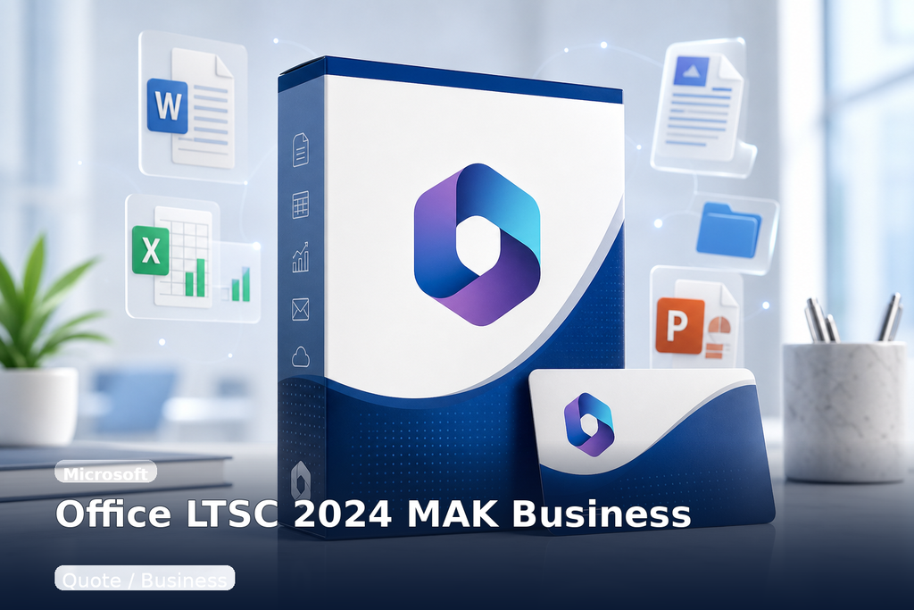 Office LTSC 2024 MAK للشركات - Microsoft - مناسب لـ المؤسسات والبيئات التجارية الكبيرة.