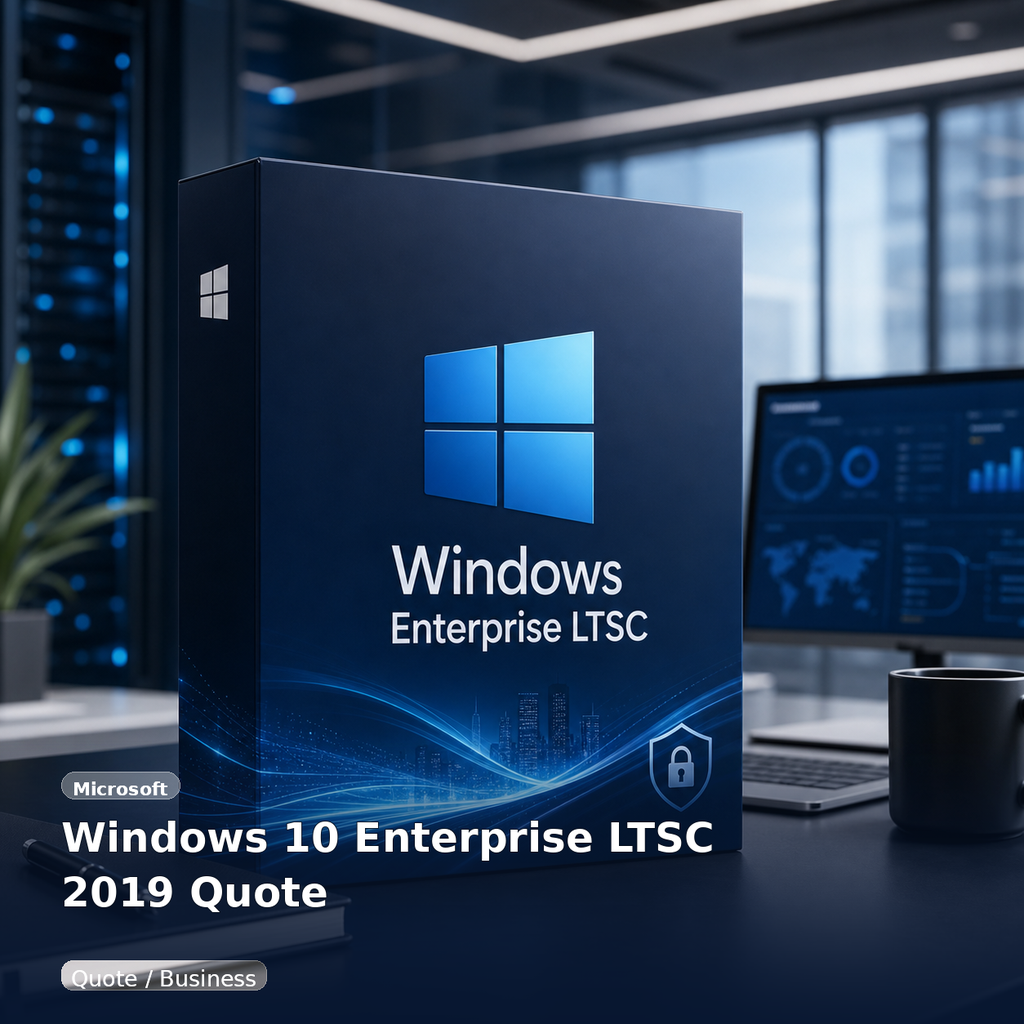 ويندوز 10 Enterprise LTSC 2019 - Microsoft - مخصص لـ المؤسسات والبيئات الثابتة طويلة الأجل.