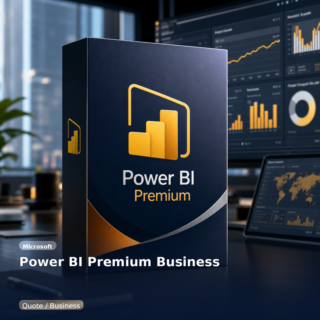 مايكروسوفت Power BI Premium - Microsoft - مخصص لـ المؤسسات وفرق التحليلات والذكاء التجاري.