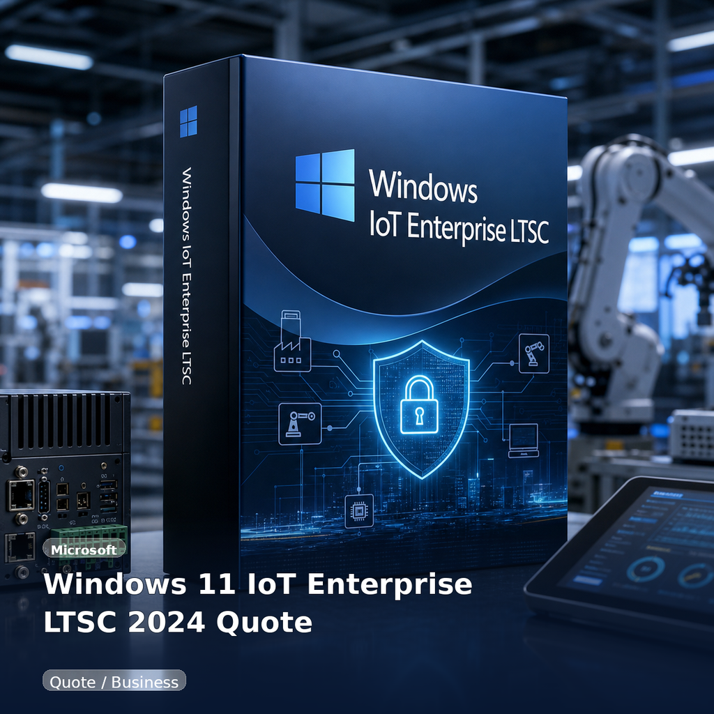 ويندوز 11 IoT Enterprise LTSC 2024 - Microsoft - مخصص لـ البيئات الصناعية والأجهزة المتخصصة.