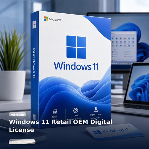 ويندوز 11 Retail وOEM - تراخيص رقمية بمتغيرات متعددة