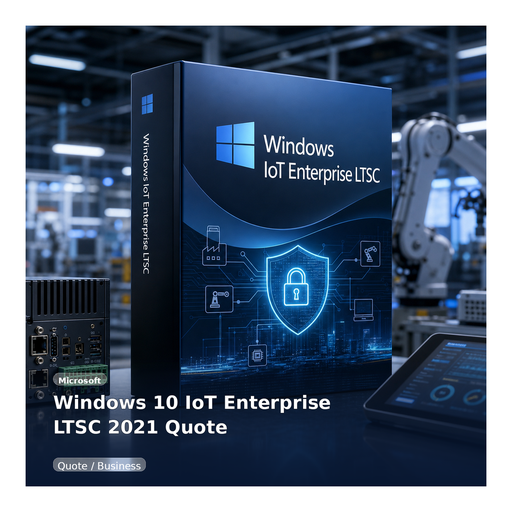 ويندوز 10 IoT Enterprise LTSC 2021 - Microsoft - مخصص للبيئات الصناعية والأجهزة المتخصصة التي تحتاج Windows 10 IoT Enterprise LTSC 2021.