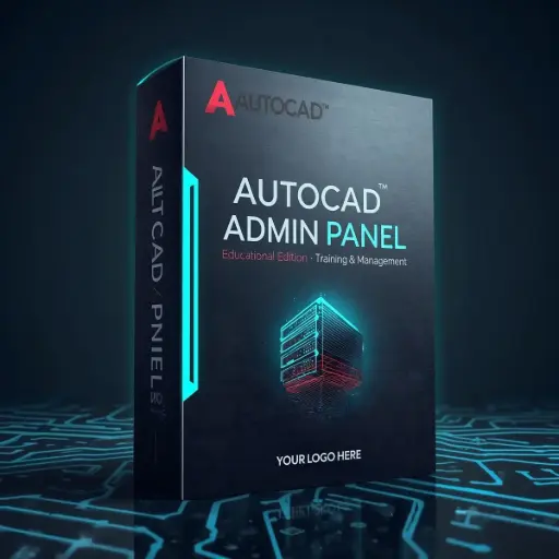 [AUTOCAD-ADMIN] أوتوكاد لوحة الإدارة تعليمي