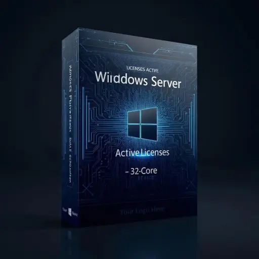 licenses Active Windows Server 32-core