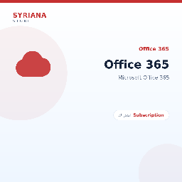 مايكروسوفت Office 365 — حساب جاهز (سنة)