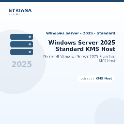 مايكروسوفت Windows Server 2025 Standard KMS Host
